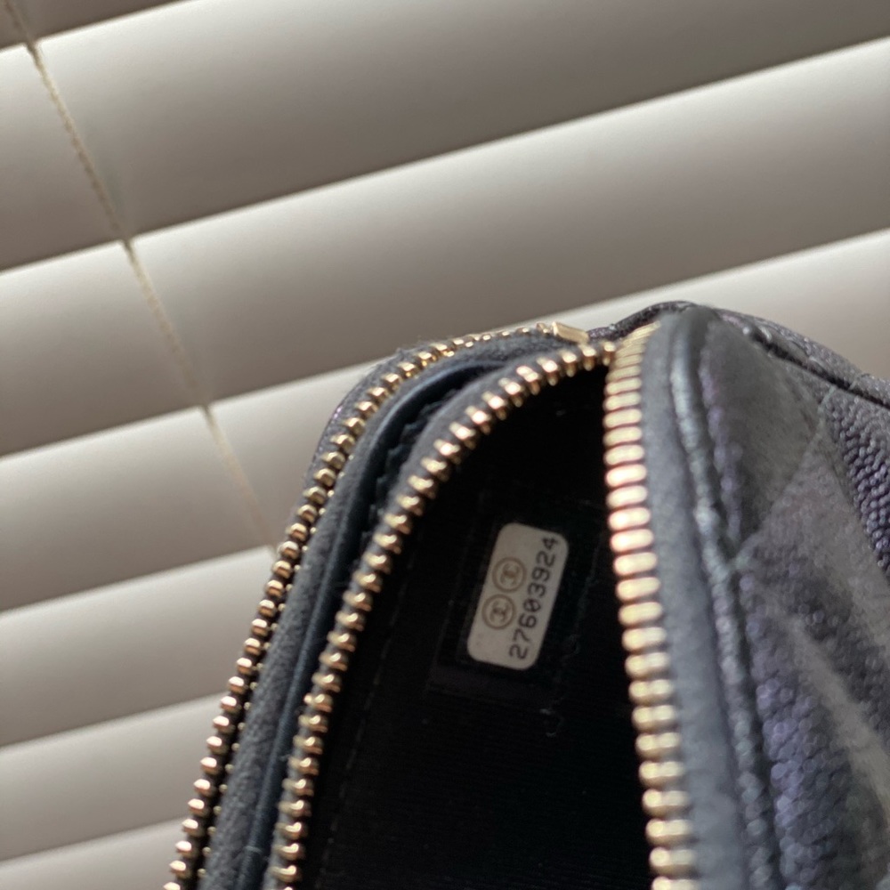 🦄 Chanel Double Zip Clutch✨ RARE - Picture 9 of 10